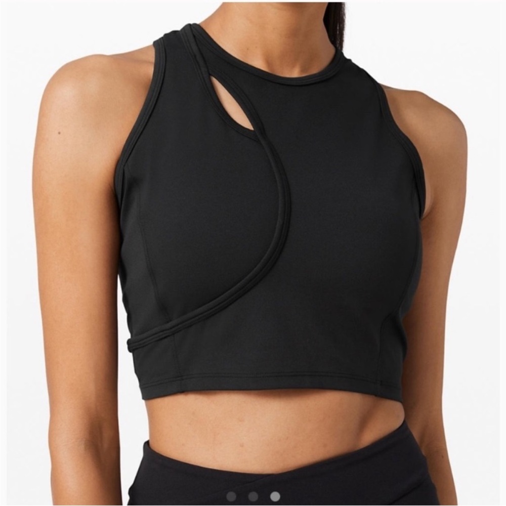 NWT Lululemon Aligned Angles Tank Black Size 6